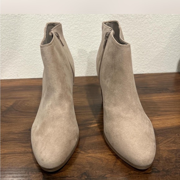 Old Navy Taupe Ankle Booties - Picture 1 of 4